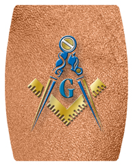 DAREC 370 SH CP Masonic Lodge Shimmer Copper
